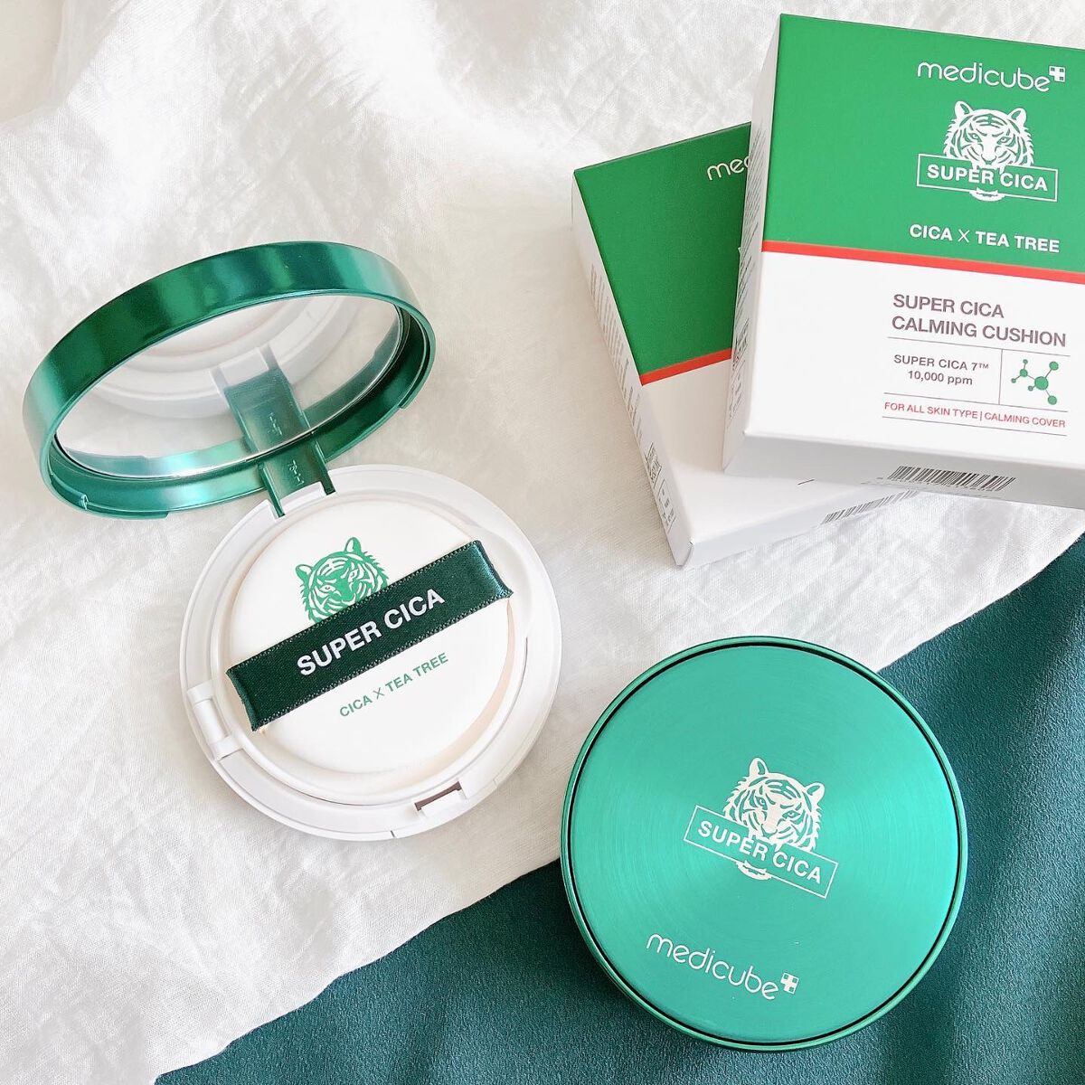 スーパーシカクッション/MEDICUBE/クッションファンデーションを使ったクチコミ（1枚目）