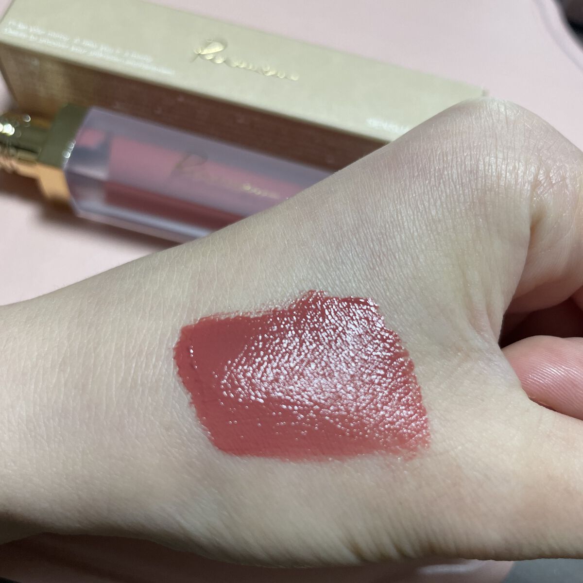 センシュアルフィックスティント/Ririmew/リップティントを使ったクチコミ（2枚目）