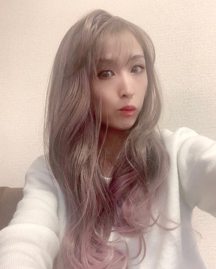 ブライトララ KUアッシュパープルツートンウイッグ/Bright LELE/ヘアケアグッズを使ったクチコミ(1枚目)