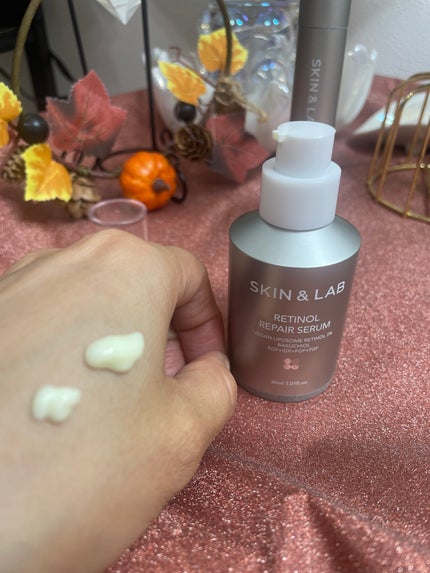 ヴィーガンリポソームレチノールセラム/SKIN&LAB/美容液を使ったクチコミ(2枚目)