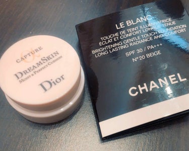 カプチュール ドリームスキン モイスト クッション SPF50 /PA+++ /Dior/クッションファンデーションを使ったクチコミ（1枚目）