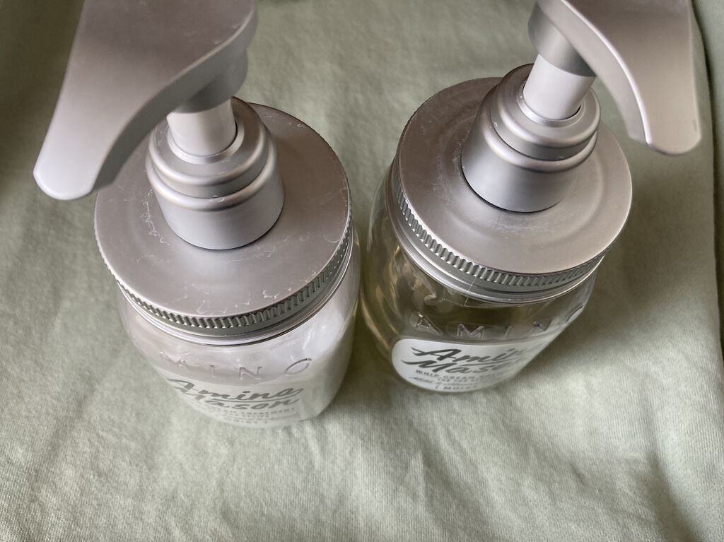 アミノメイソン ディープモイスト ホイップクリーム シャンプー/ミルククリーム ヘアトリートメント/アミノメイソン/市販シャンプーを使ったクチコミ（2枚目）