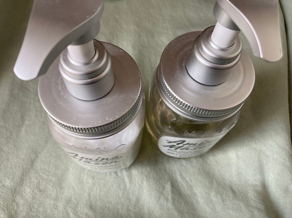 アミノメイソン ディープモイスト ホイップクリーム シャンプー/ミルククリーム ヘアトリートメント/アミノメイソン/市販シャンプーを使ったクチコミ(2枚目)