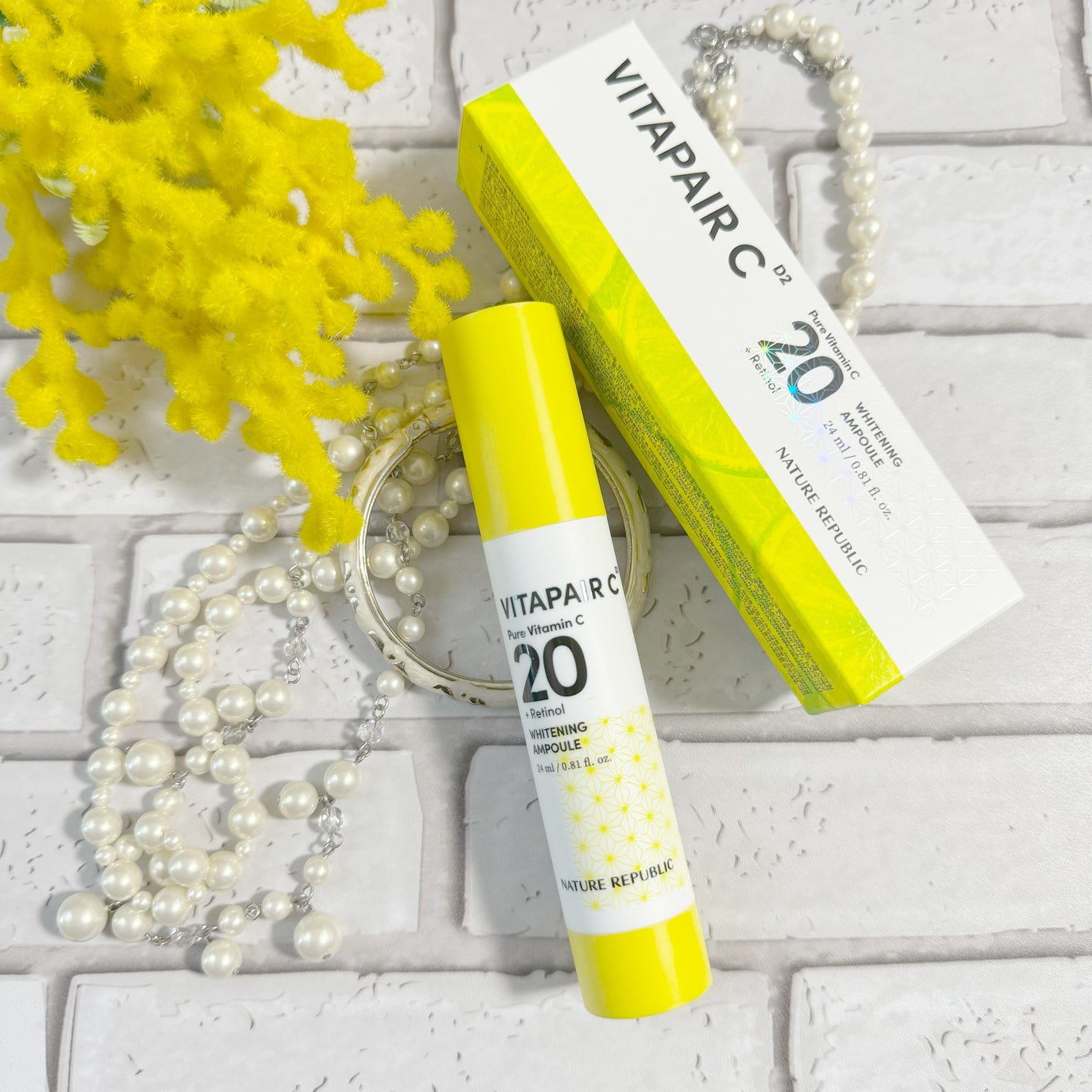 ビタペアC ビタレチ美容液/ネイチャーリパブリック/美容液を使ったクチコミ(2枚目)