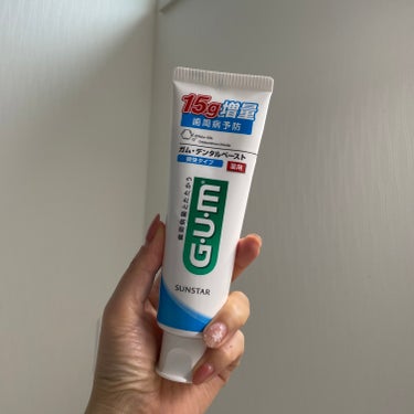 GUM デンタルペーストのクチコミ「かなり辛いけど
（子供には向かないかも。）
歯周病予防になりそうで
使ってる。

ドラッグスト.....」（1枚目）