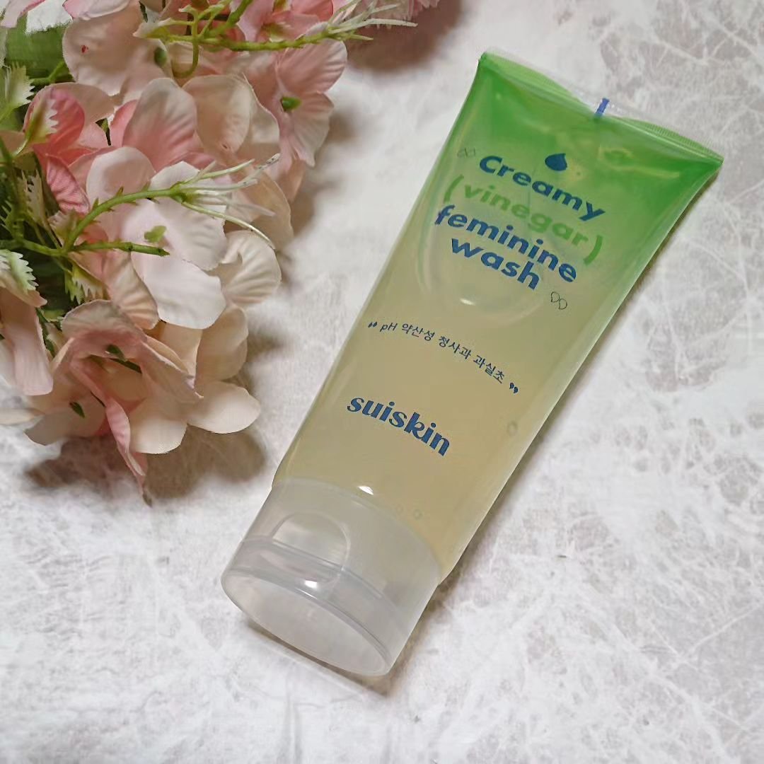 クリーミービネガーフェミニンウォッシュ/suiskin/ボディソープを使ったクチコミ（2枚目）