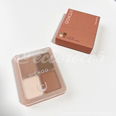 GLAM EYE SHADOW GLOWING NUDE/U/CHOO/アイシャドウパレットを使ったクチコミ（3枚目）