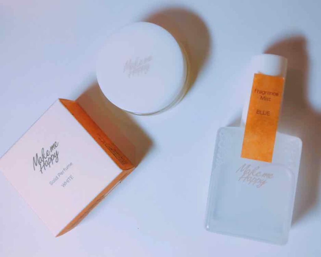 メイクミーハッピー フレグランスミスト ブルー/キャンメイク/香水(レディース)を使ったクチコミ（1枚目）