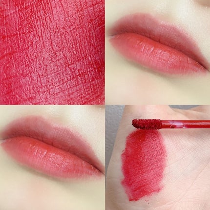 モイストベルベットリップラッカー/COLORKEY/口紅を使ったクチコミ(4枚目)