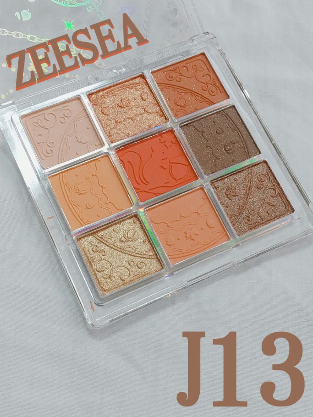 クォーツ 9色アイシャドウパレット(ドリームランドアイシャドウ)/ZEESEA/アイシャドウパレットを使ったクチコミ（1枚目）