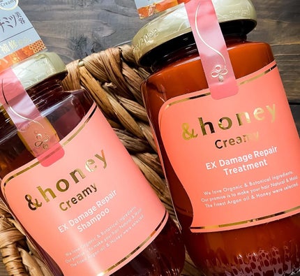 Creamy EXダメージリペアシャンプー1.0/ヘアトリートメント2.0/&honey/市販シャンプーを使ったクチコミ(2枚目)