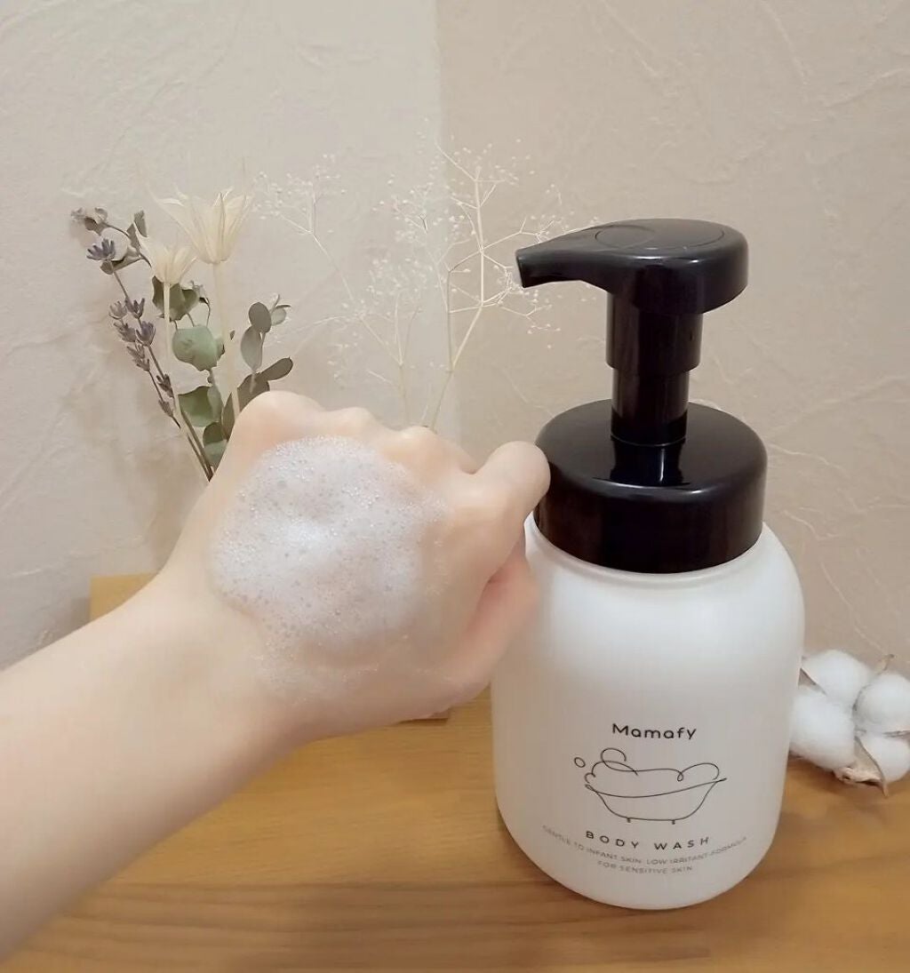 たっぷり泡ボディウォッシュ/Mamafy/ボディソープを使ったクチコミ(2枚目)