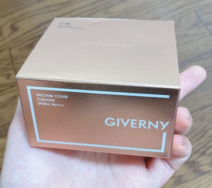 密着カバークッション/GIVERNY/クッションファンデーションを使ったクチコミ(3枚目)