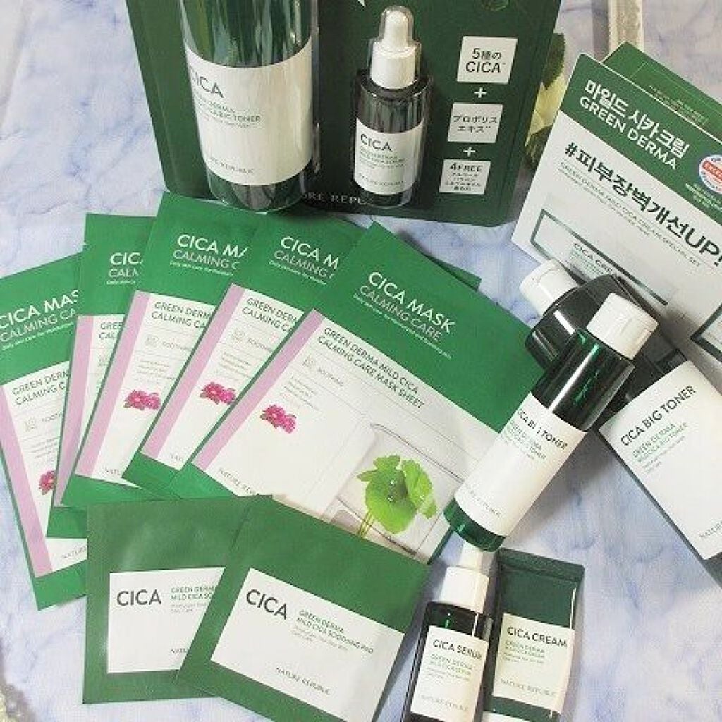 グリーン ダーマCICAビックトナー/ネイチャーリパブリック/化粧水を使ったクチコミ(2枚目)