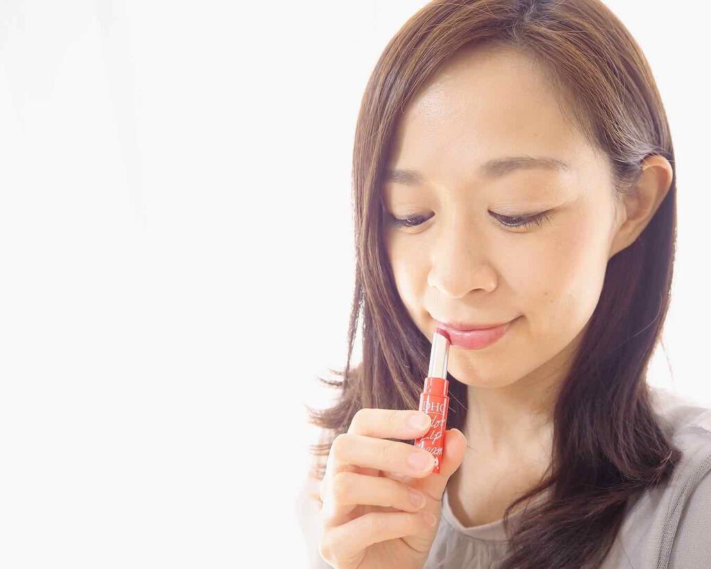 濃密うるみカラーリップクリーム/DHC/リップクリームを使ったクチコミ（1枚目）