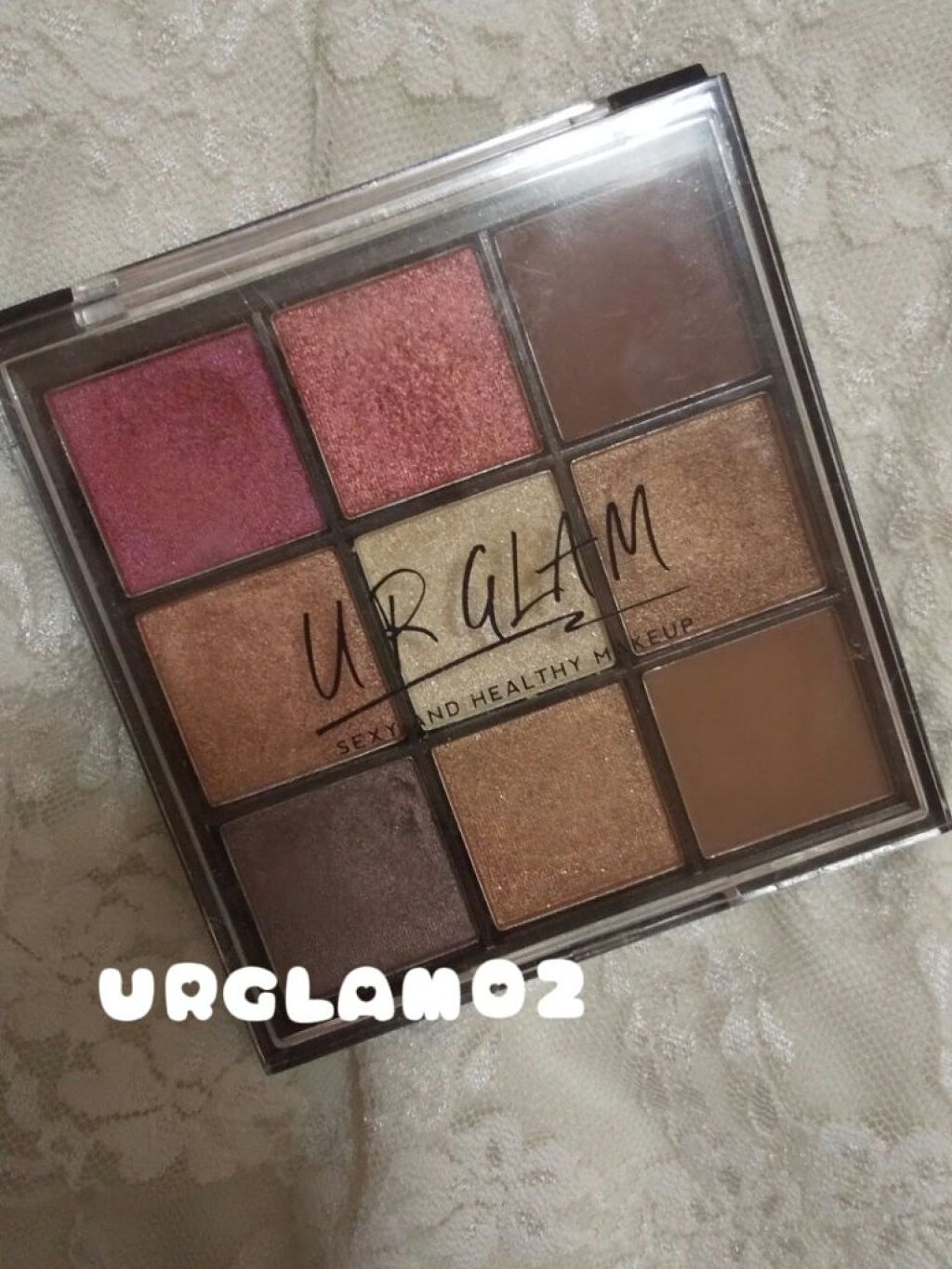 UR GLAM　BLOOMING EYE COLOR PALETTE/U R GLAM/アイシャドウパレットを使ったクチコミ（1枚目）
