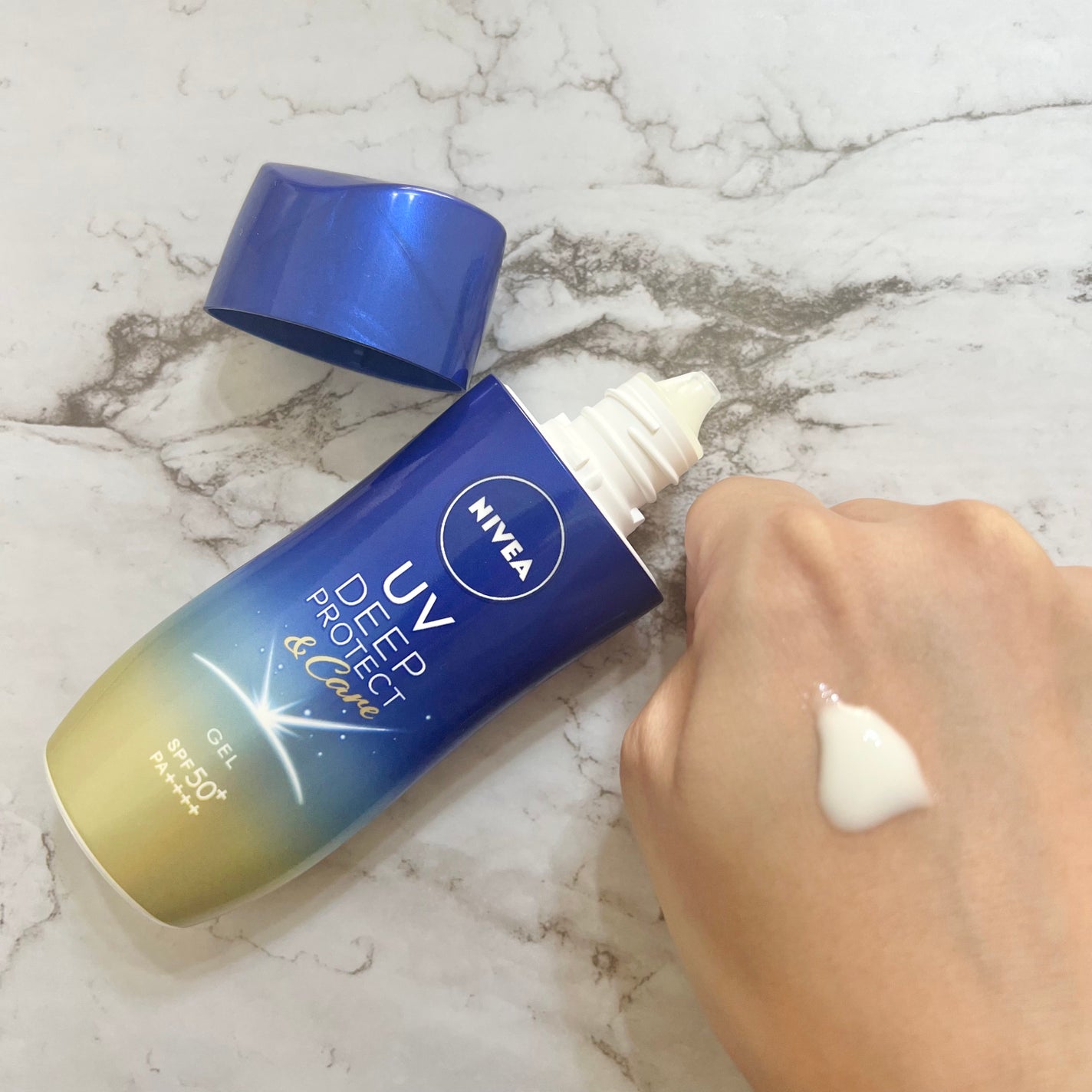 ニベアUV ディープ プロテクト&ケア ジェル/ニベア/日焼け止めジェルを使ったクチコミ(1枚目)