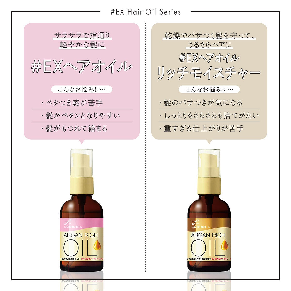 ルシードエル公式アカウント on LIPS 「◤お悩み別おすすめヘアオイル◢5種類もあって正直どれを選べば..」(2枚目)