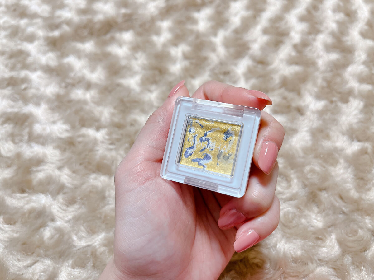 グリッタープリズム シャドウ マーブル グリッタープリズム シャドウ マーブル GYE01/MISSHA/単色アイシャドウを使ったクチコミ（2枚目）