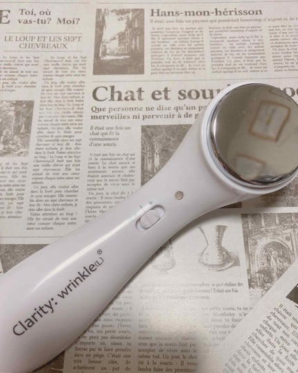 イオン 導入・導出型 美顔器 クラリティ:リンクル (L) Areti.1026/Areti./美顔器・マッサージを使ったクチコミ(1枚目)