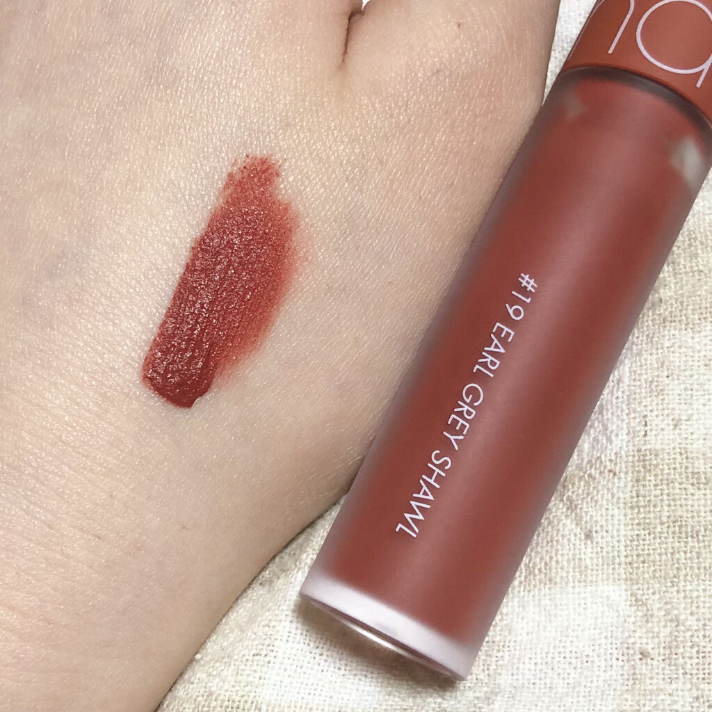 ゼロベルベットティント/rom&nd/リップティントを使ったクチコミ（1枚目）