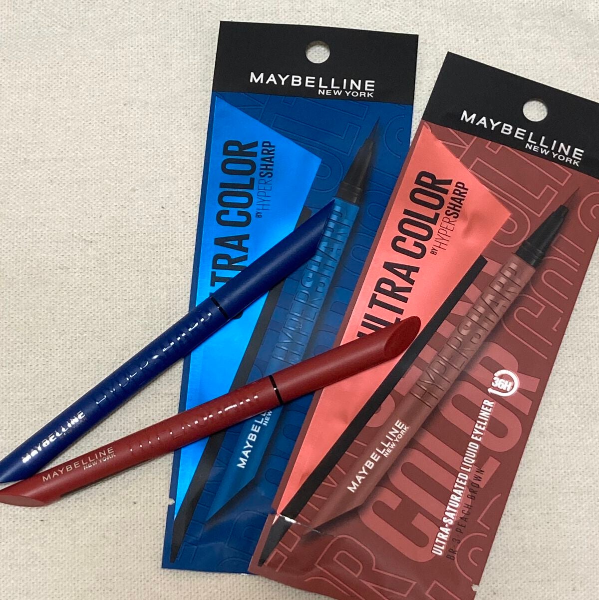 ウルトラカラー アイライナー/MAYBELLINE NEW YORK/リキッドアイライナーを使ったクチコミ(1枚目)