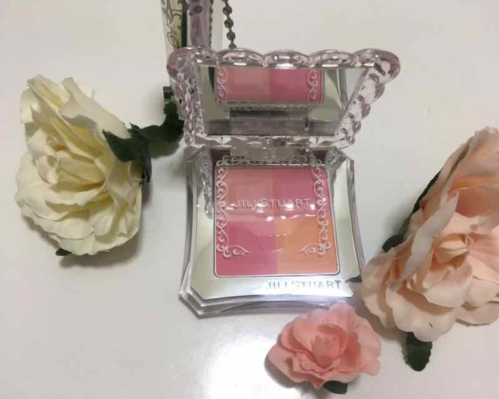 ミックスブラッシュ コンパクト N 02 fresh apricot/JILL STUART/パウダーチークを使ったクチコミ（3枚目）