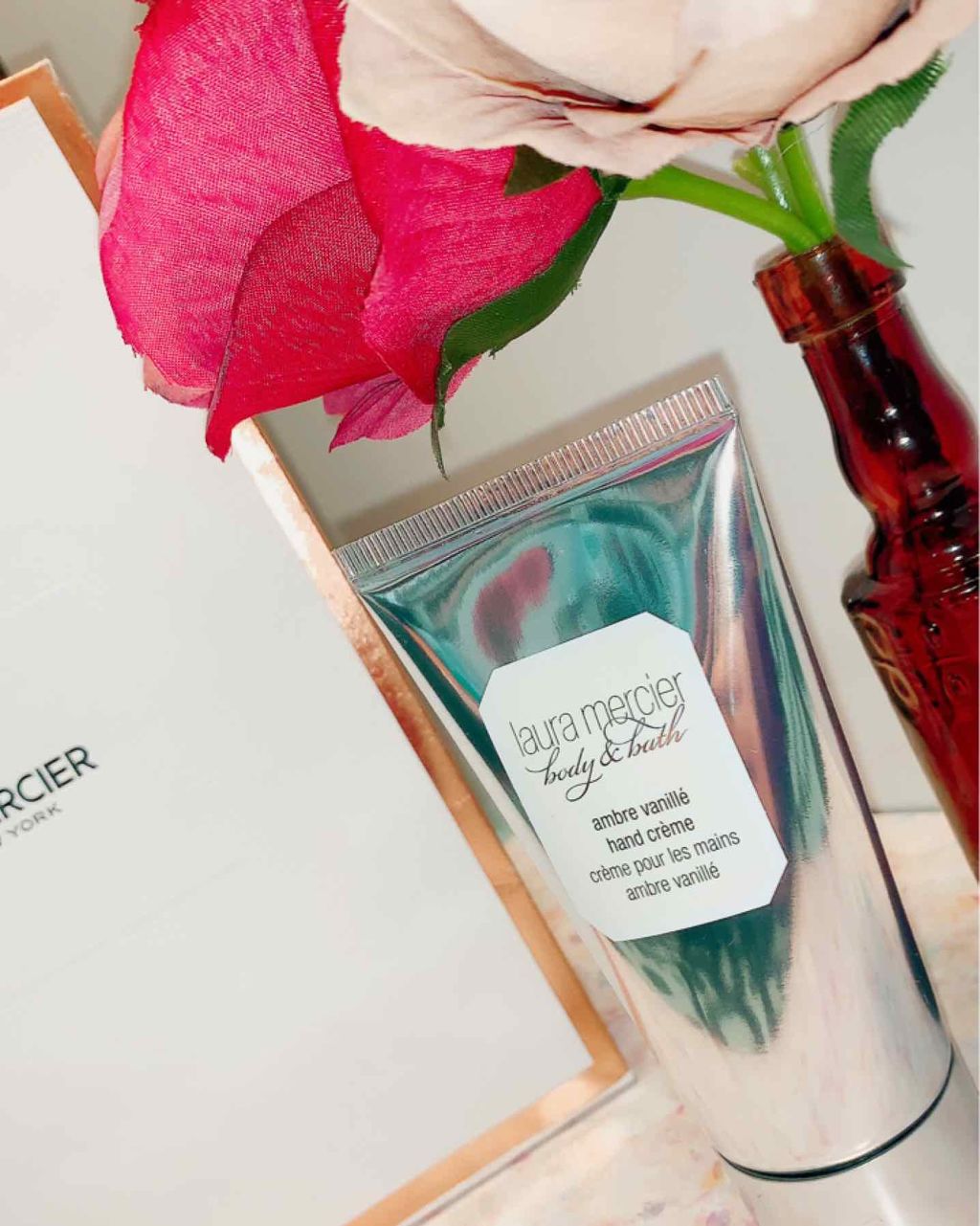 ハンドクリーム アンバーバニラ/ローラ メルシエ/ハンドクリームを使ったクチコミ（1枚目）
