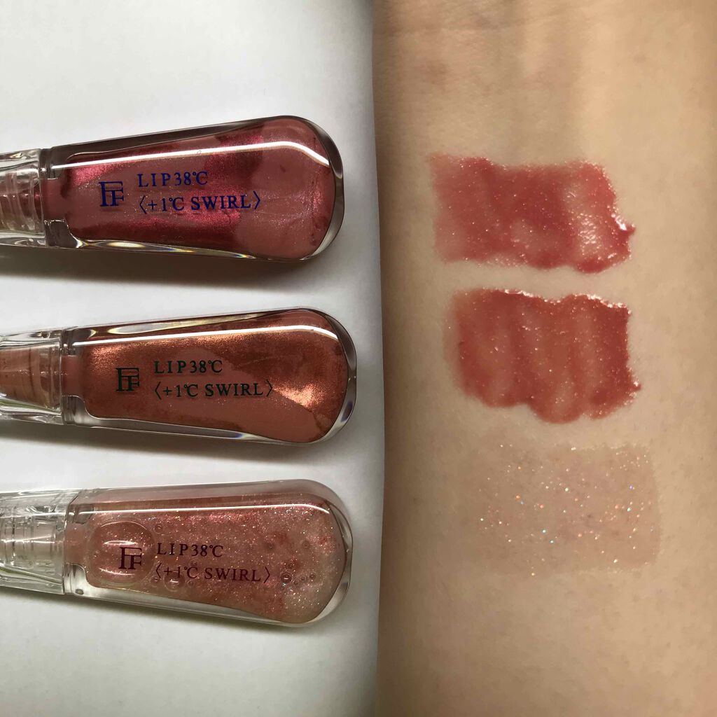 LIP38℃<+1℃ SWIRL:渦>/UZU BY FLOWFUSHI/リップケアを使ったクチコミ(2枚目)