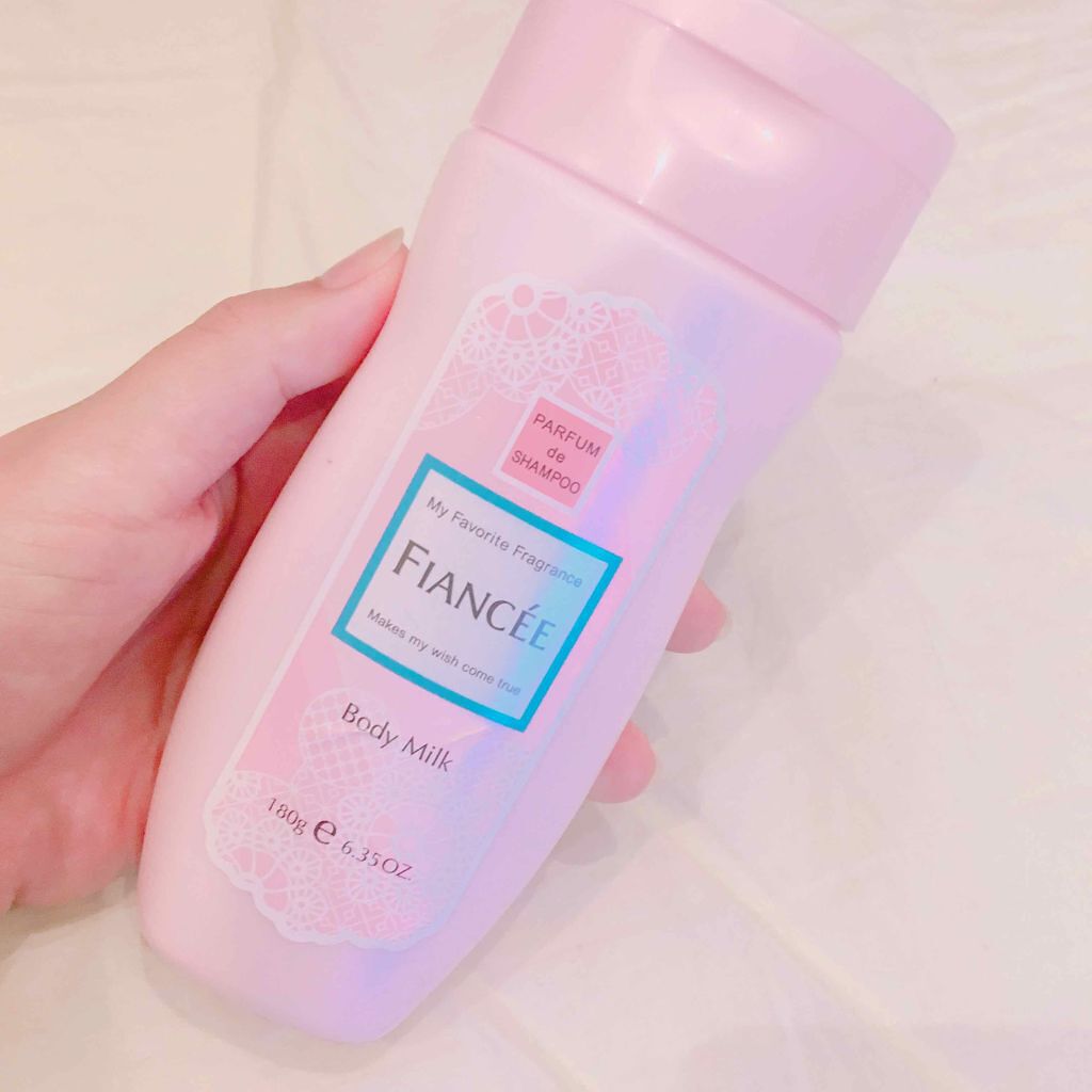 ボディミルクローション ピュアシャンプーの香り/フィアンセ/ボディローションを使ったクチコミ（1枚目）