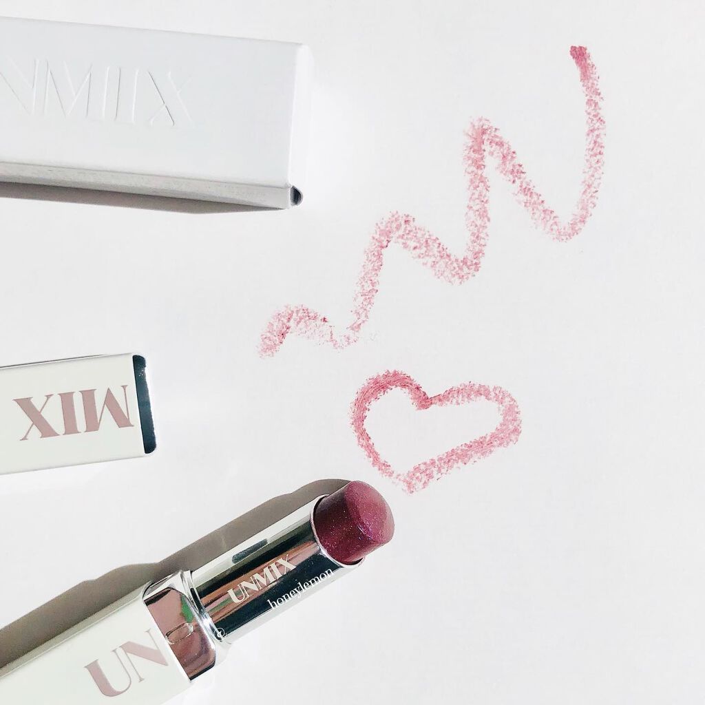 モイスチャーリップスティック グロウ/UNMIX/口紅を使ったクチコミ（3枚目）