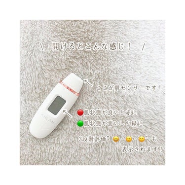 スキンチェッカー/ANLAN/美顔器・マッサージを使ったクチコミ（2枚目）