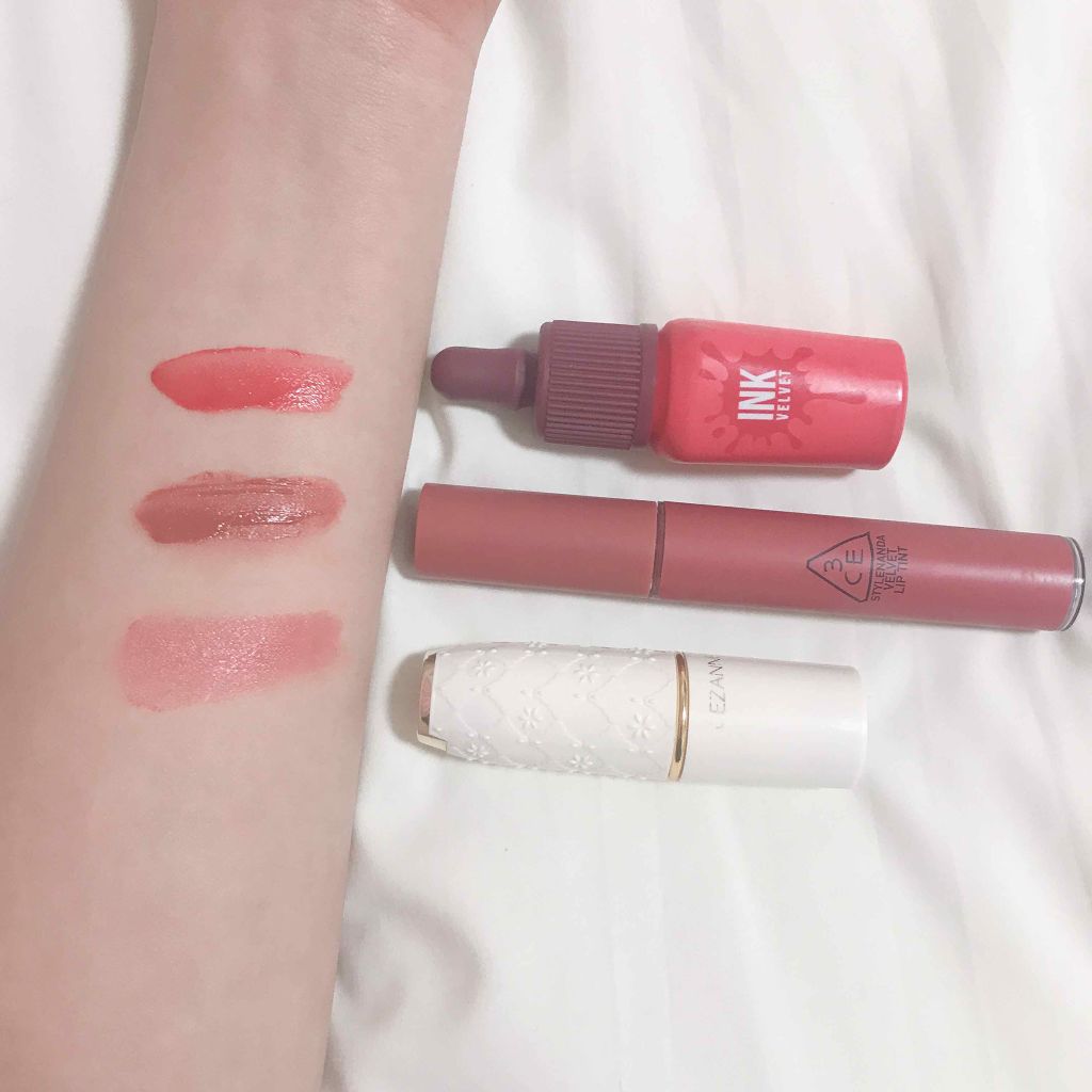 ラスティング リップカラーN/CEZANNE/口紅を使ったクチコミ（3枚目）