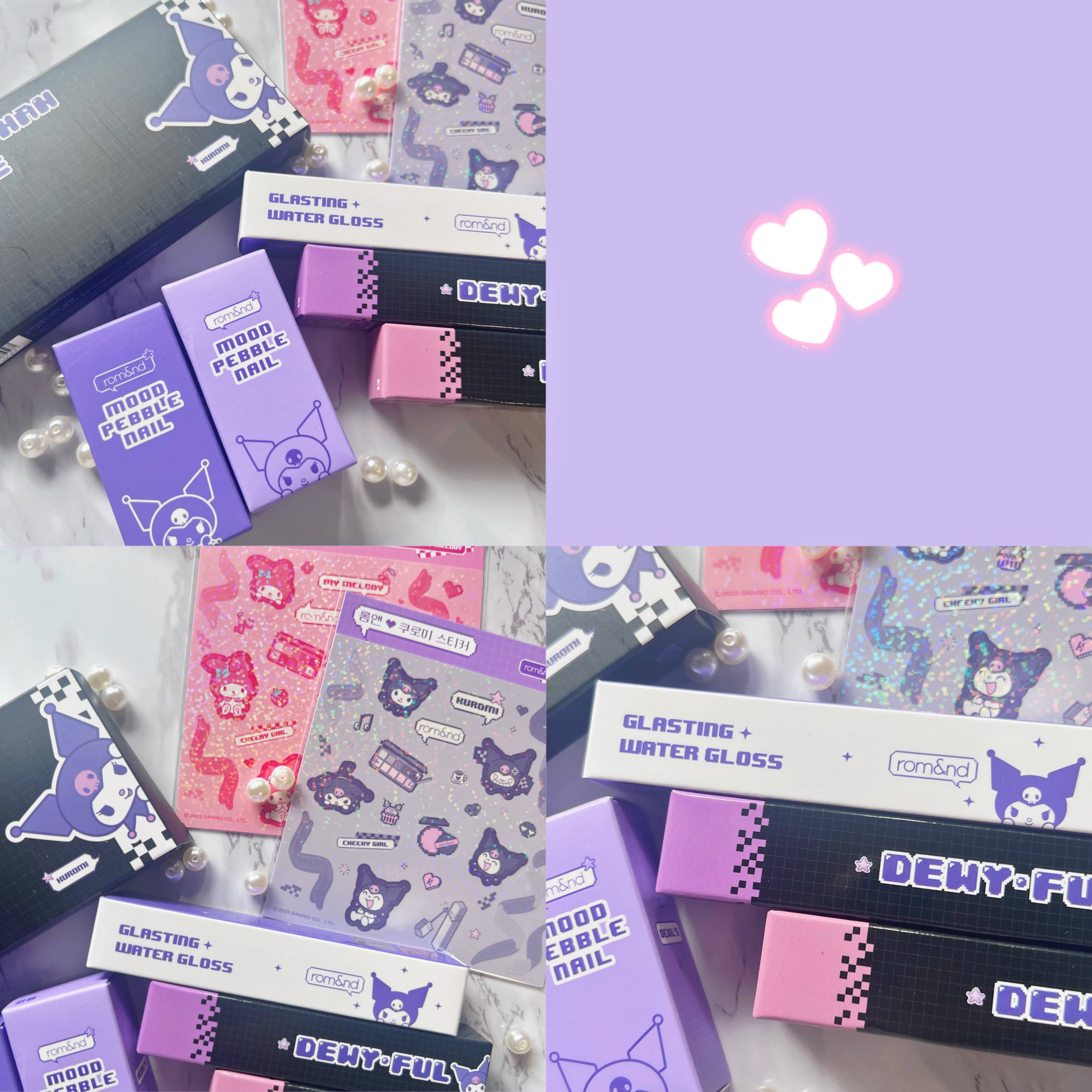 グラスティングウォーターグロス/rom&nd/リップグロスを使ったクチコミ（3枚目）