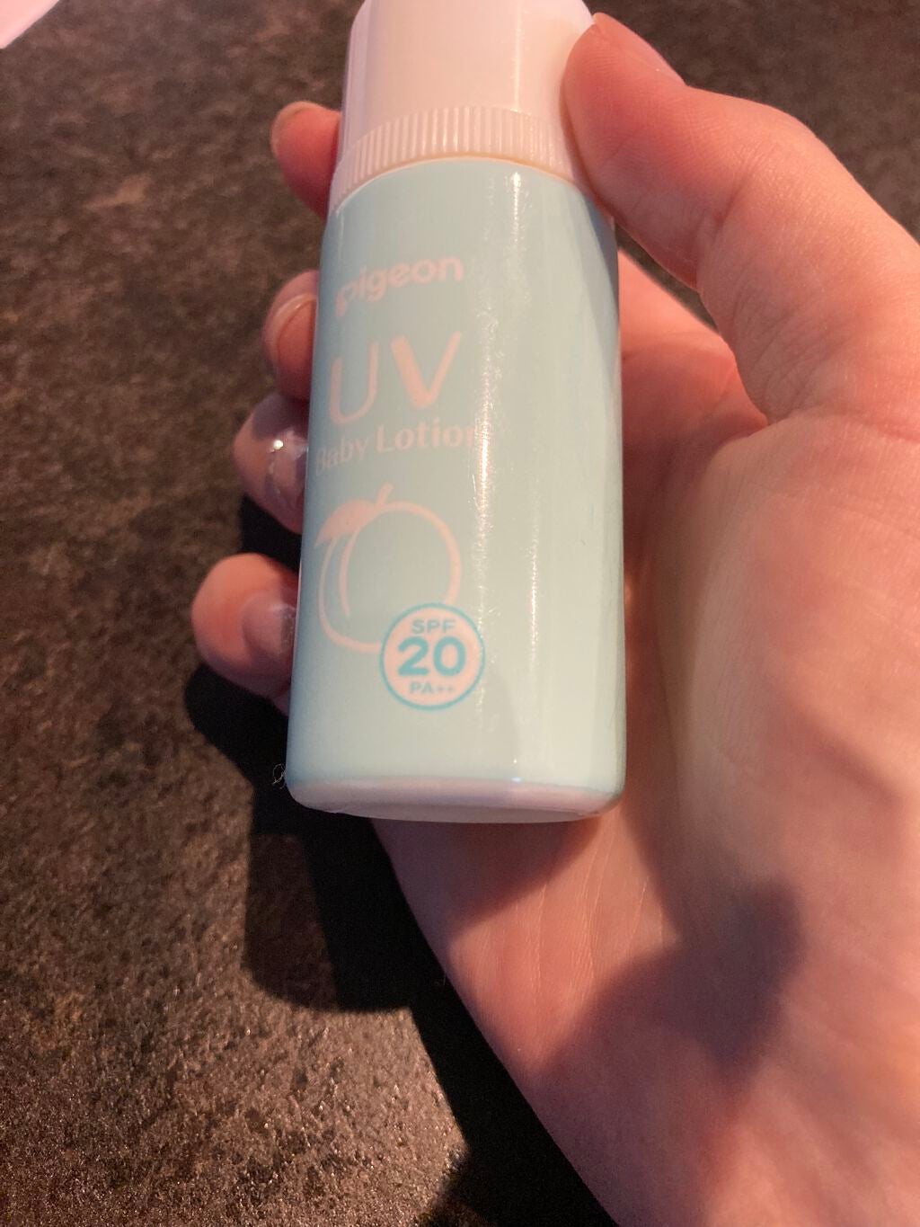 UVベビーロールオン ももの葉/ピジョン/日焼け止め・UVケアを使ったクチコミ(2枚目)