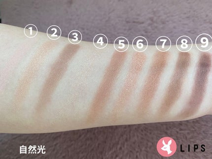 ソフト ムード アイシャドウ パレット #ソフトブラウン/Peach C/アイシャドウパレットの画像