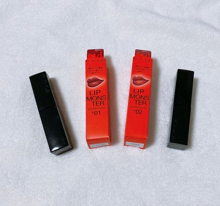 リップモンスター スフレマット/KATE/口紅を使ったクチコミ(2枚目)