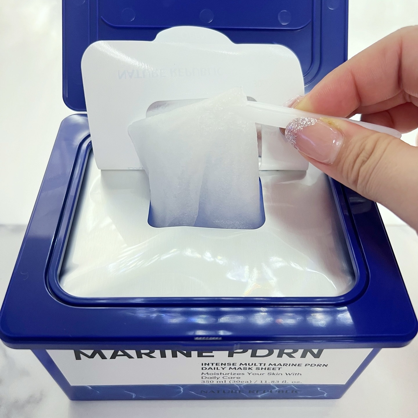 マリンPDRNデイリーシートマスク/ネイチャーリパブリック/シートマスク・パックを使ったクチコミ（3枚目）