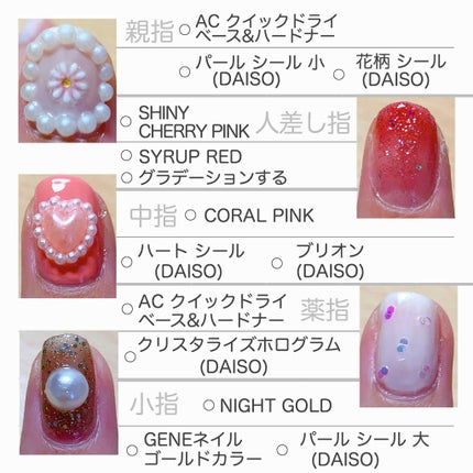 AC クイックドライベース&ハードナー/AC MAKEUP/ネイルベースコートを使ったクチコミ(2枚目)