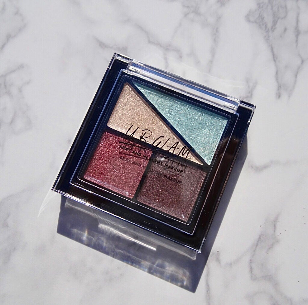 UR GLAM VELVET EYE COLOR PALETTE/U R GLAM/アイシャドウパレットを使ったクチコミ(2枚目)