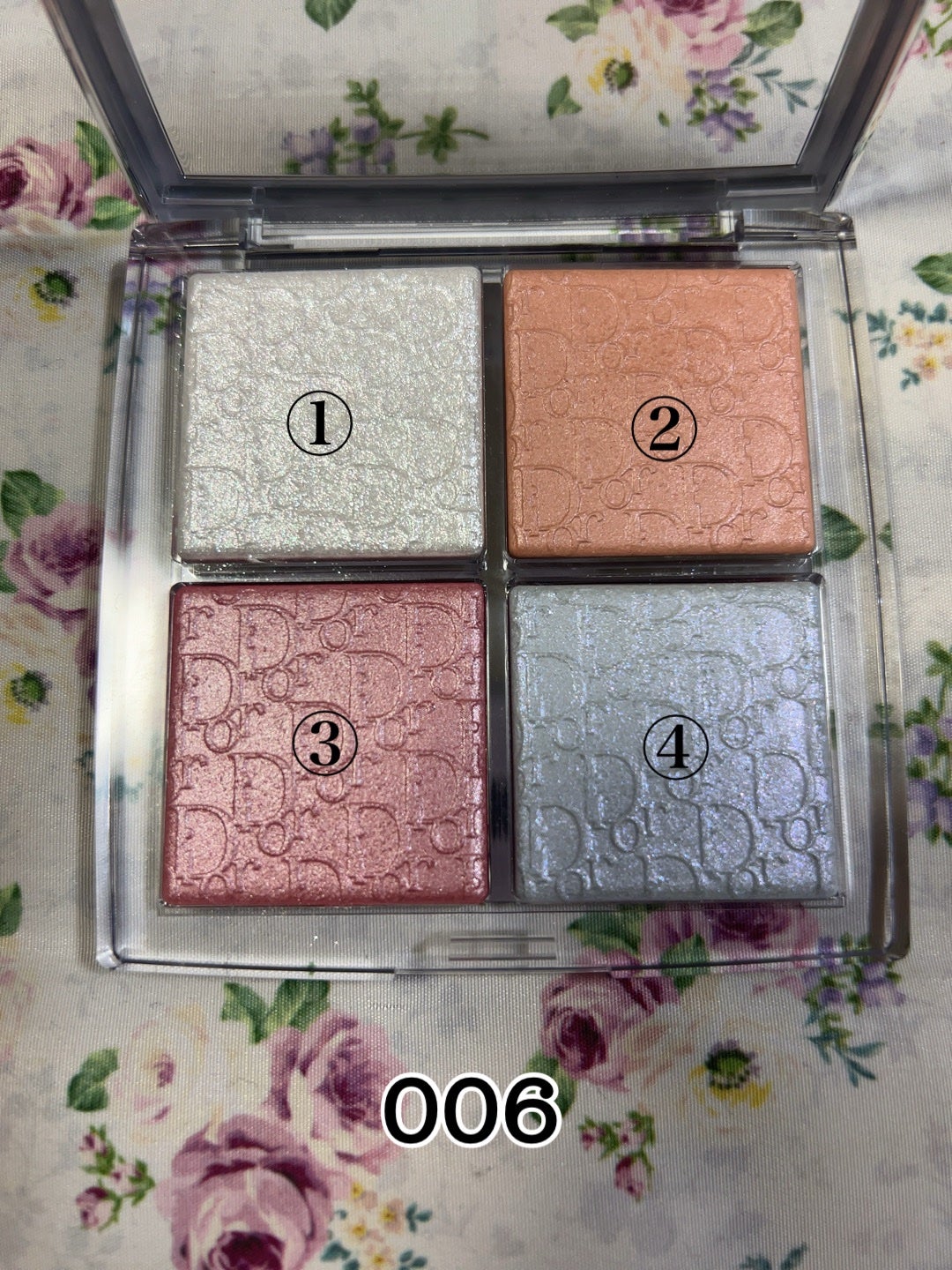 ディオール バックステージ フェイス グロウ パレット/Dior/ハイライトを使ったクチコミ(3枚目)