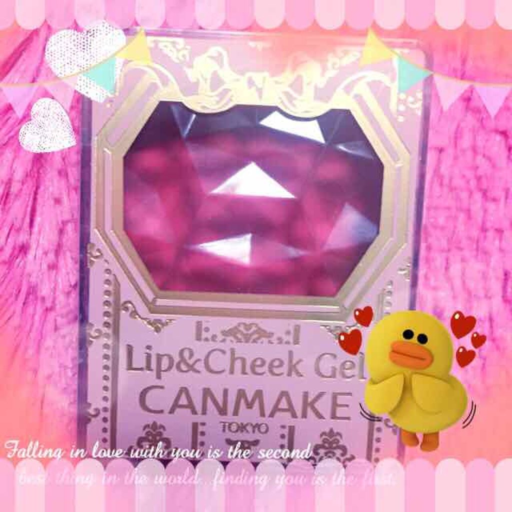 リップ＆チーク ジェル/キャンメイク/ジェル・クリームチークを使ったクチコミ（1枚目）