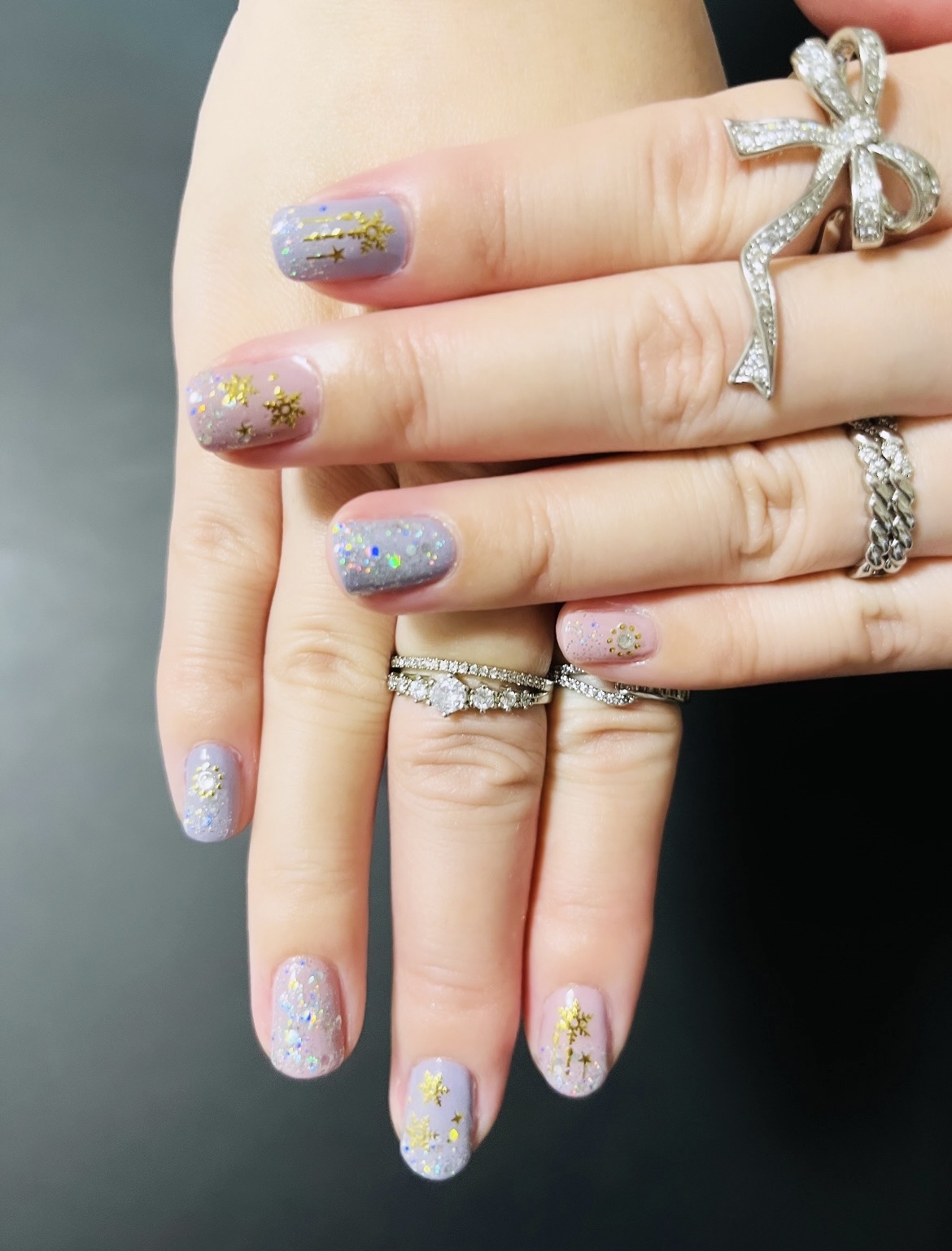 ジェルネイル（ライト対応）/セリア/ジェルネイルを使ったクチコミ（2枚目）