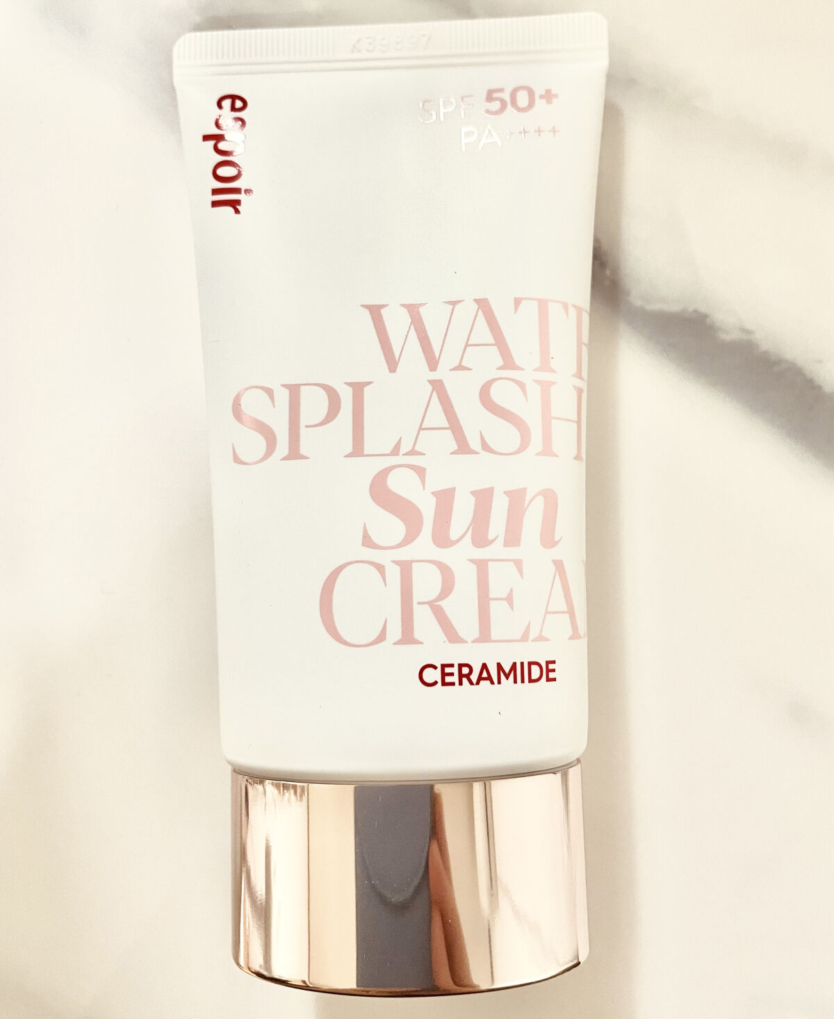 ウォータースプラッシュサンクリーム セラミド/espoir/日焼け止めクリームを使ったクチコミ（1枚目）
