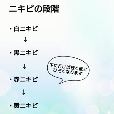 🍠薩摩 芋子🍠（一時投稿休止中🙇） on LIPS 「意外と知らない！？ニキビの段階と治し方皆さん、ニキビに段階があ..」（3枚目）