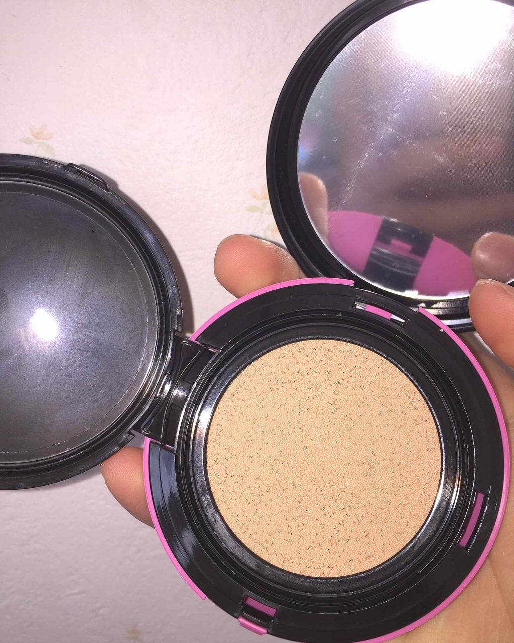 インク ラスティング ピンククッション/PERIPERA/クッションファンデーションを使ったクチコミ（3枚目）