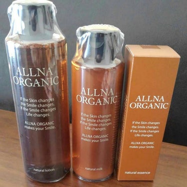 化粧水&美容液&乳液　スキンケアセット/ALLNA ORGANIC/美容液を使ったクチコミ（1枚目）