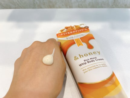 アンドハニー ディープモイスト ハンドクリーム/&honey/ハンドクリームを使ったクチコミ(5枚目)