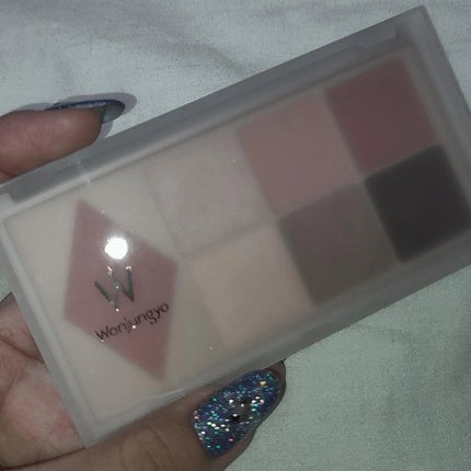 ウォンジョンヨ W デイリームードアップパレット /Wonjungyo/アイシャドウパレットを使ったクチコミ(4枚目)