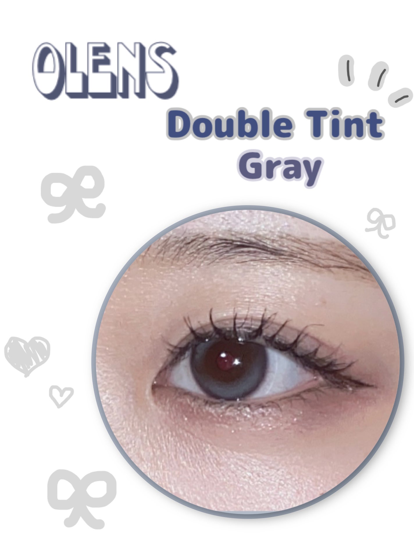 Double Tint 1day/OLENS/カラーコンタクトレンズを使ったクチコミ(1枚目)